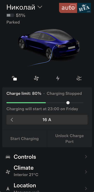 Седан Tesla Model 3 2019 в Харкові