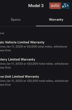 Седан Tesla Model 3 2025 в Дніпрі