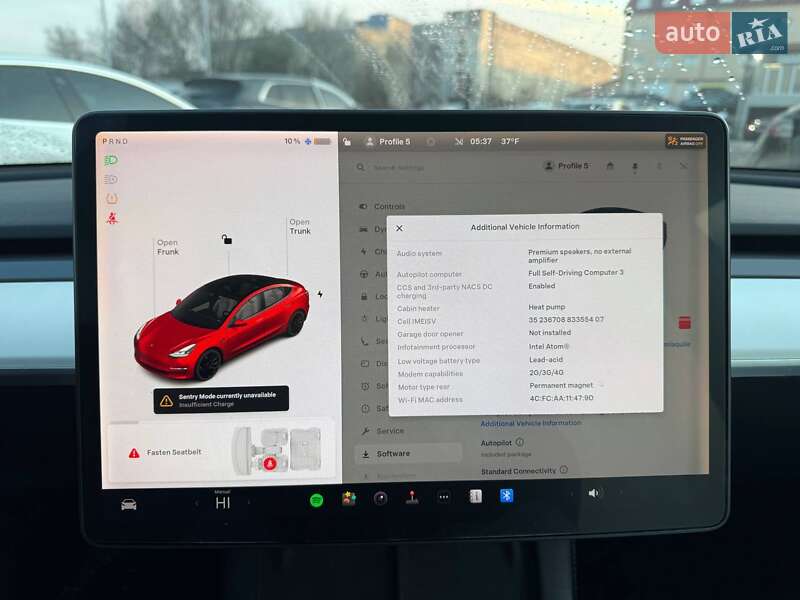 Седан Tesla Model 3 2021 в Луцке