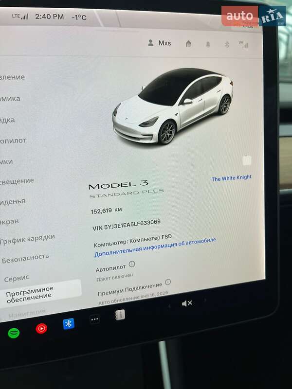 Седан Tesla Model 3 2019 в Житомире