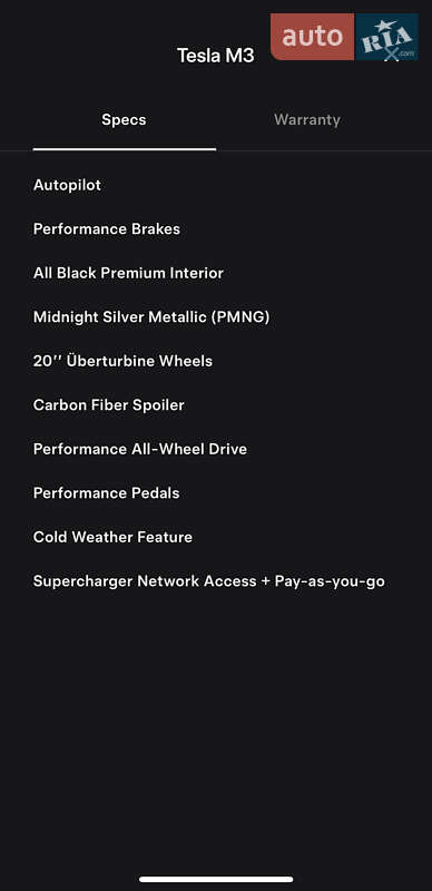 Седан Tesla Model 3 2021 в Вышгороде