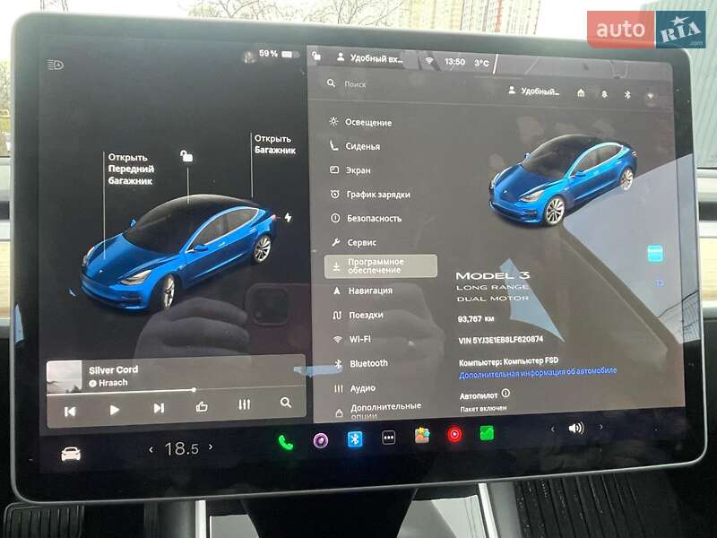 Седан Tesla Model 3 2019 в Києві фото 3 Седан Tesla Model 3 2019 в Києві