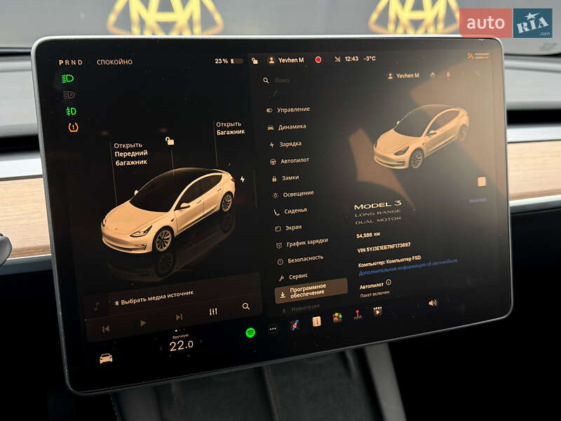 Седан Tesla Model 3 2022 в Києві фото 25 Седан Tesla Model 3 2022 в Києві