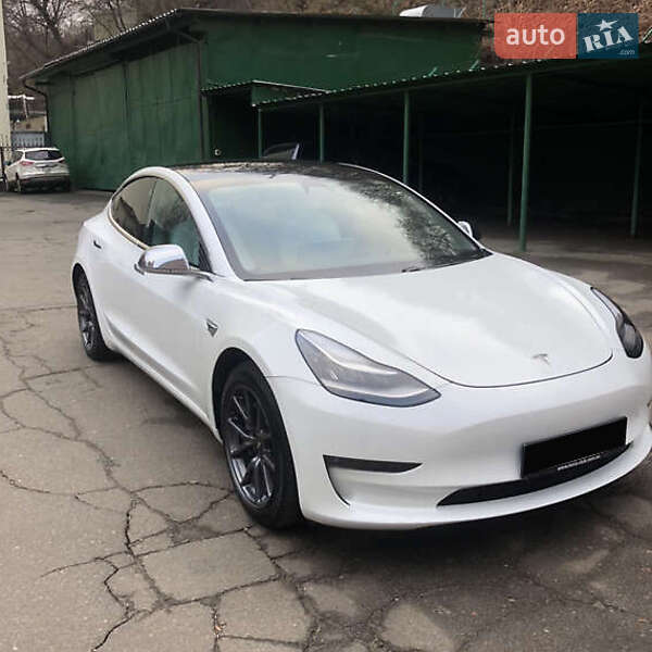 2019 Tesla Model-3, VIN 5YJ3E7EB4KF336255:plate — фото 1 (autoria)