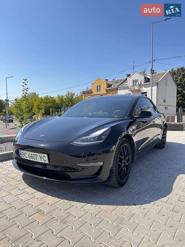 2021 Tesla Model 3, VIN 5YJ3E1EB1MF085484:plate — фото 1 (autoria)