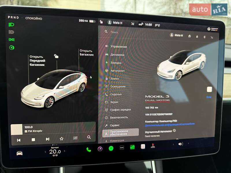 Седан Tesla Model 3 2019 в Кропивницком