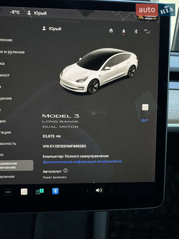 Седан Tesla Model 3 2021 в Дрогобыче