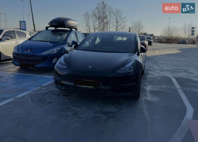 2023 Tesla Model 3, VIN 5YJ3E1EB2PF604952:plate — фото 1 (autoria)