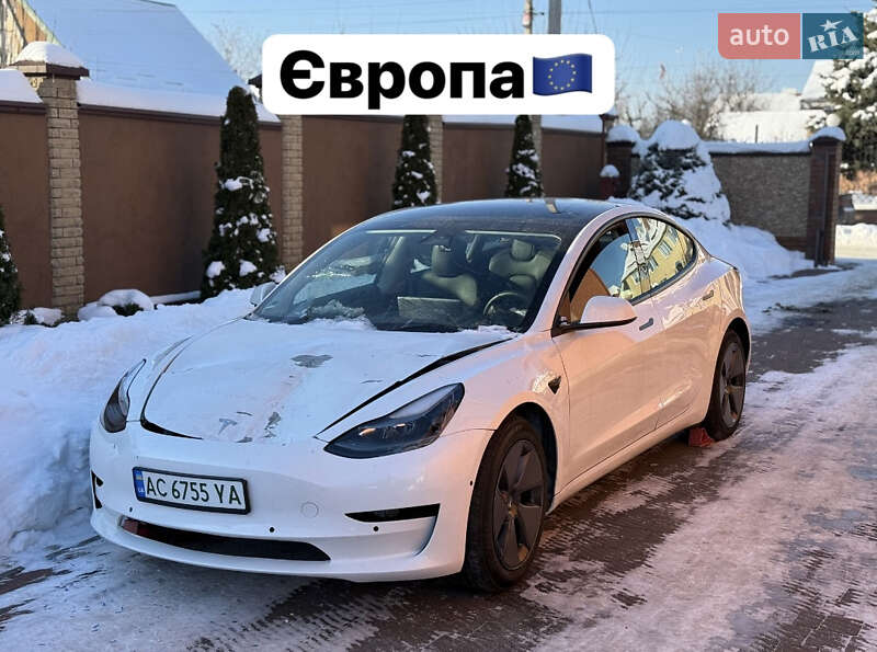 2021 Tesla Model-3, VIN 5YJ3E7EA4MF906006:plate — фото 1 (autoria)