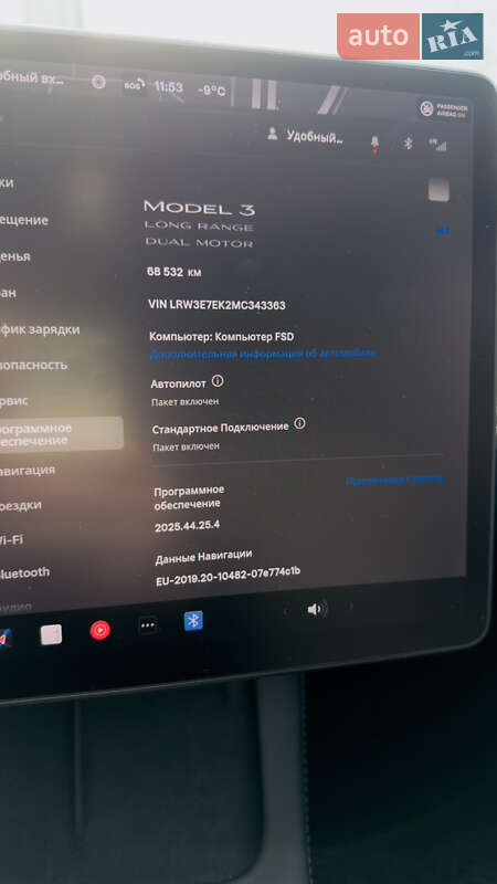 Седан Tesla Model 3 2021 в Києві