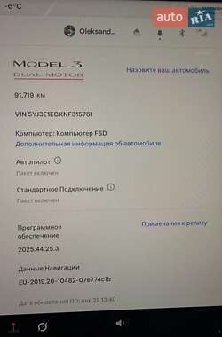 Седан Tesla Model 3 2022 в Киеве