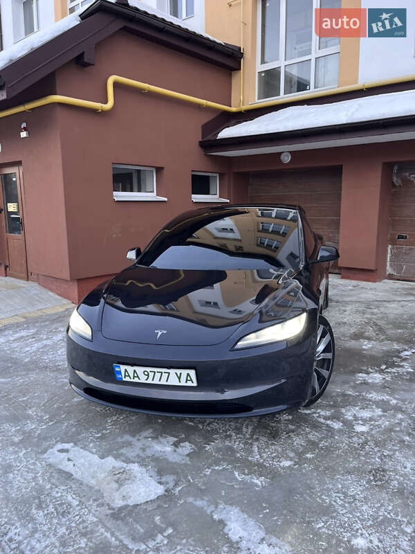 2024 Tesla Model 3, VIN 5YJ3E1EB4RF845270:plate — фото 1 (autoria)