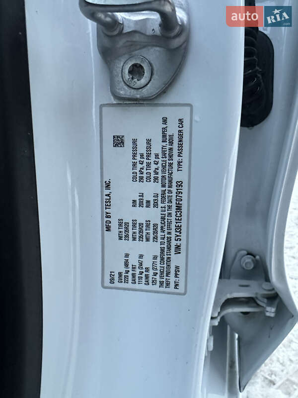 Седан Tesla Model 3 2021 в Чернигове фото 40 Седан Tesla Model 3 2021 в Чернигове