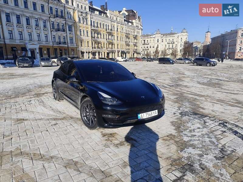 2022 Tesla Model 3, VIN 5YJ3E1EB7NF286503:plate — фото 1 (autoria)