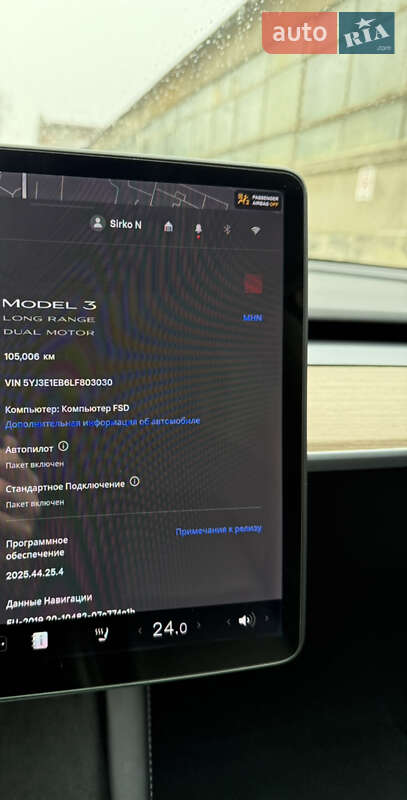 Седан Tesla Model 3 2020 в Вінниці