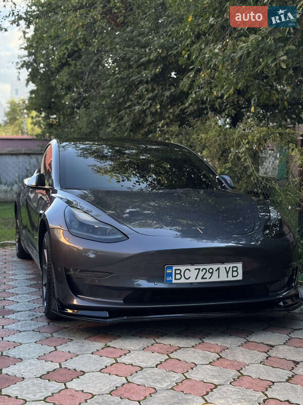 2022 Tesla Model 3, VIN 5YJ3E1EB0NF237837:plate — фото 1 (autoria)