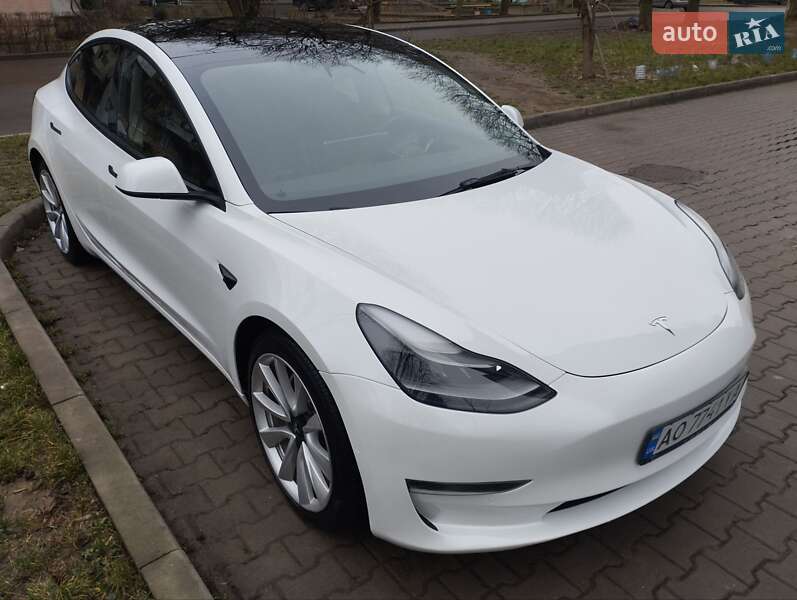 2022 Tesla Model 3, VIN 5YJ3E1EB4NF346317:plate — фото 1 (autoria)