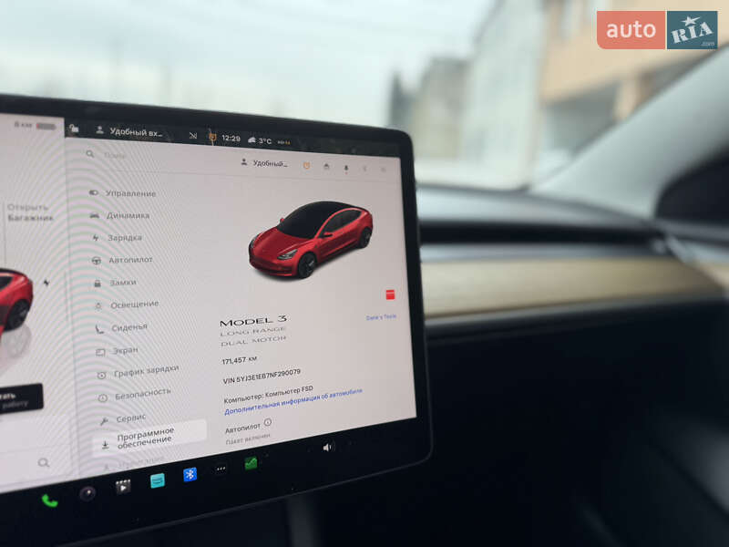 Седан Tesla Model 3 2022 в Луцьку фото 23 Седан Tesla Model 3 2022 в Луцьку