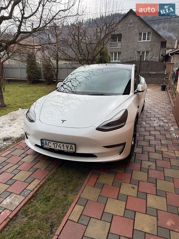 2022 Tesla Model-3, VIN LRW3E7EL5NC481344:plate — фото 1 (autoria)
