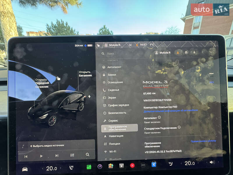 Седан Tesla Model 3 2020 в Одессе