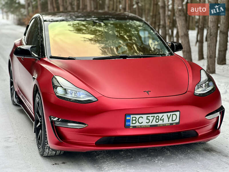 2019 Tesla Model 3, VIN 5YJ3E1EB9LF622147:plate — фото 1 (autoria)