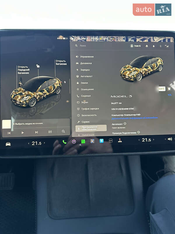 Седан Tesla Model 3 2022 в Києві