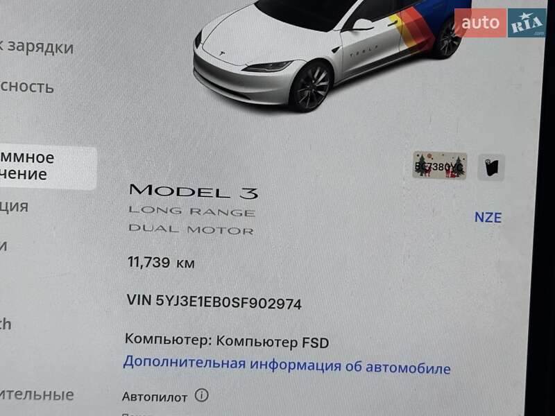 Седан Tesla Model 3 2024 в Стрые