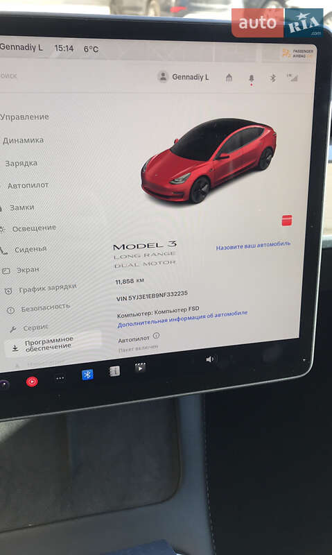 Седан Tesla Model 3 2022 в Запорожье