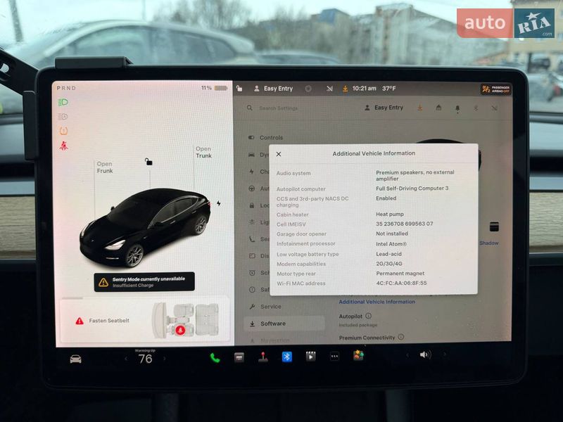 Седан Tesla Model 3 2020 в Луцке