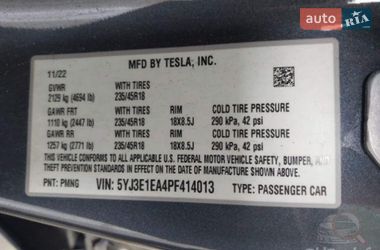 Седан Tesla Model 3 2023 в Львове