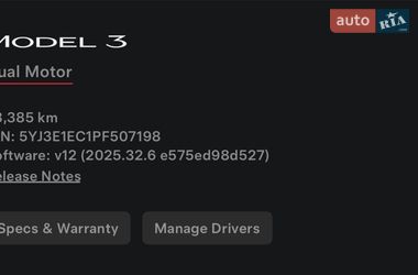 Седан Tesla Model 3 2023 в Киеве