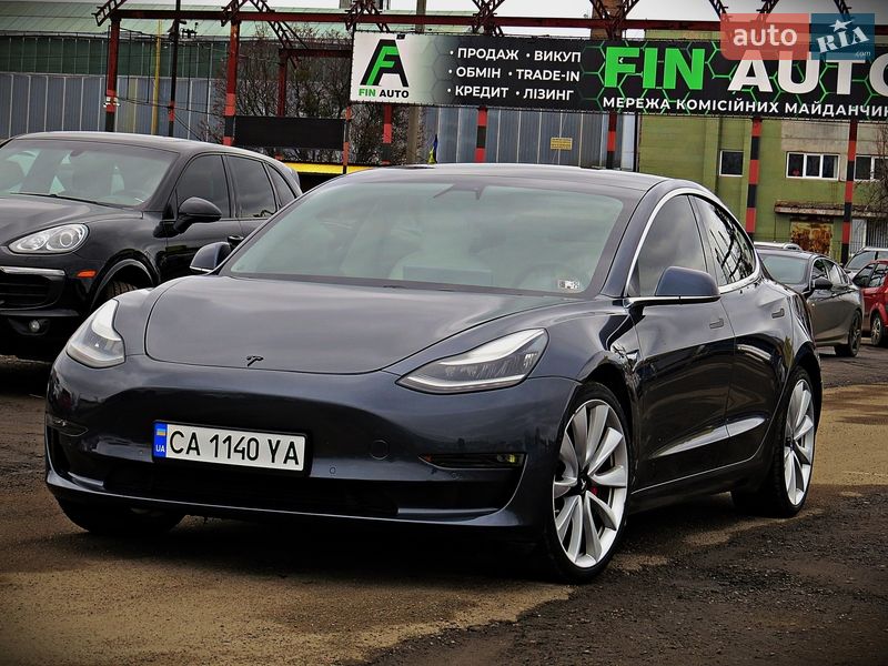 2019 Tesla Model 3, VIN 5YJ3E1EB7KF393451:plate — фото 1 (autoria)