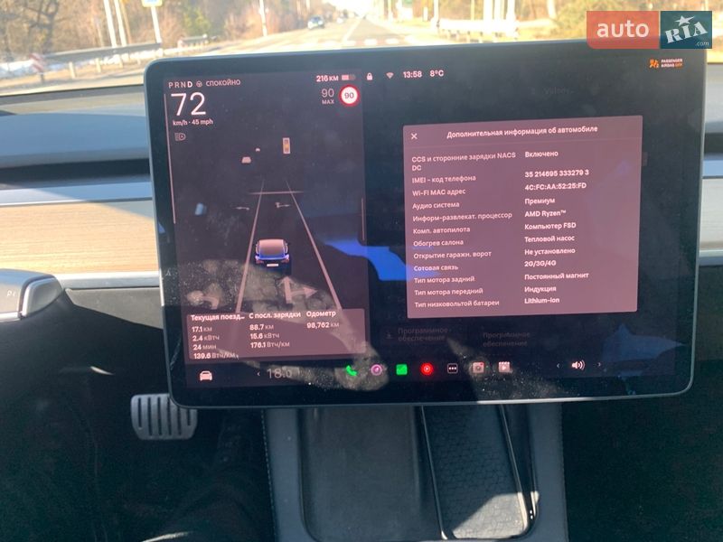 Седан Tesla Model 3 2022 в Обухове
