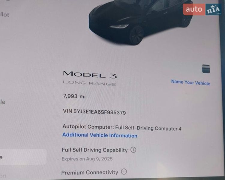 Седан Tesla Model 3 2025 в Харькове