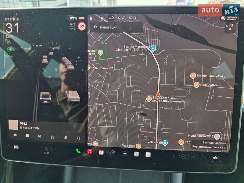 Седан Tesla Model 3 2022 в Ивано-Франковске