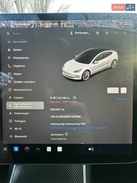 Седан Tesla Model 3 2019 в Одесі