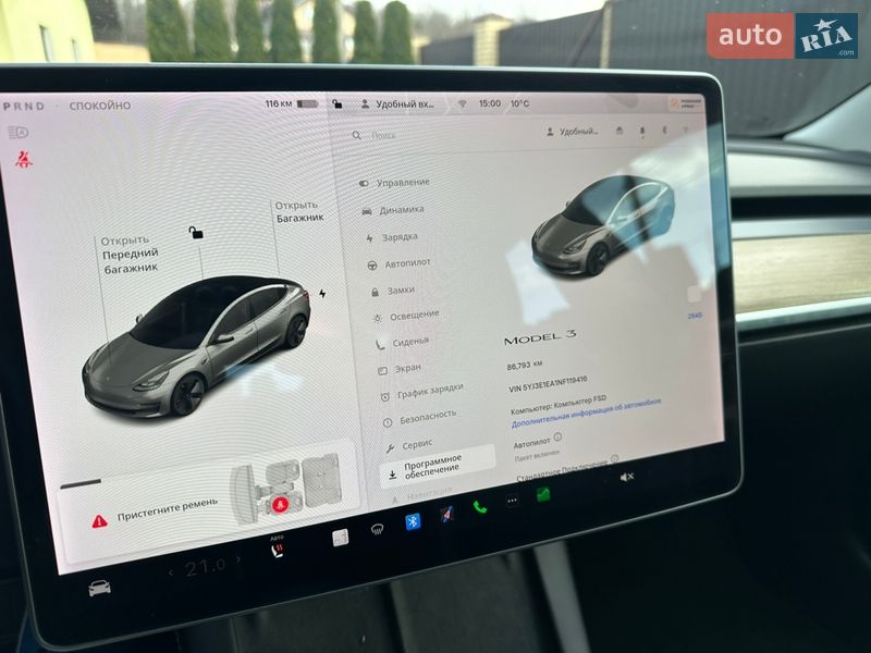 Седан Tesla Model 3 2022 в Виннице