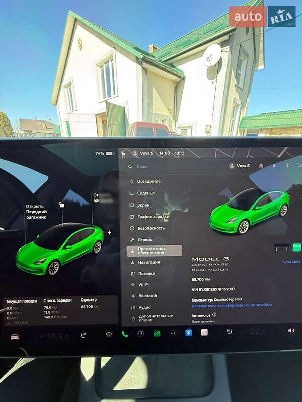 Седан Tesla Model 3 2022 в Львові