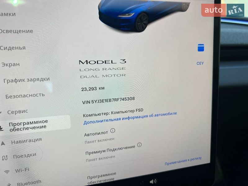 Седан Tesla Model 3 2024 в Львові
