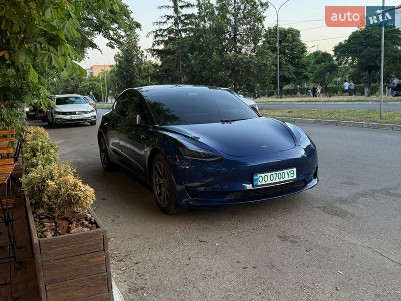 2020 Tesla Model 3, VIN 5YJ3E1EB7LF647659:plate — фото 1 (autoria)