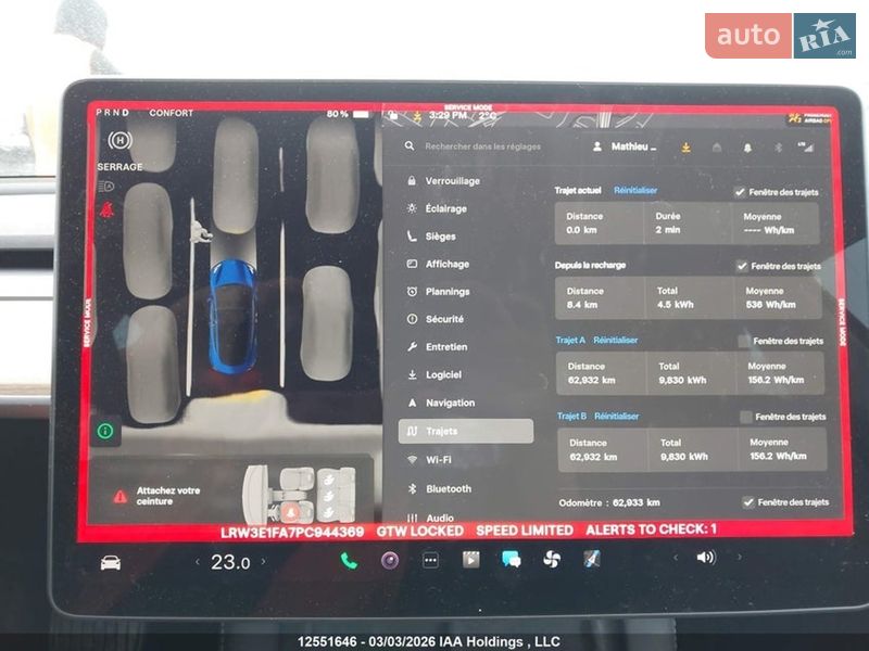 Седан Tesla Model 3 2023 в Киеве