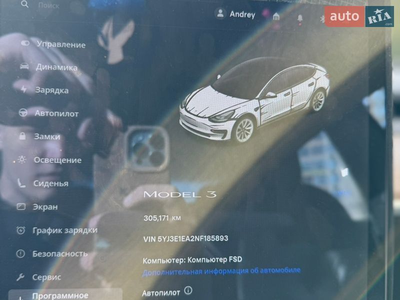 Седан Tesla Model 3 2022 в Одессе