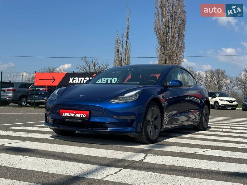 2019 Tesla Model 3, VIN 5YJ3E1EB7LF617545:plate — фото 1 (autoria)