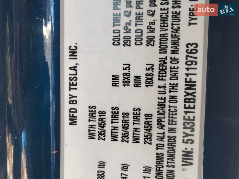 Седан Tesla Model 3 2021 в Тернополе фото 34 Седан Tesla Model 3 2021 в Тернополе