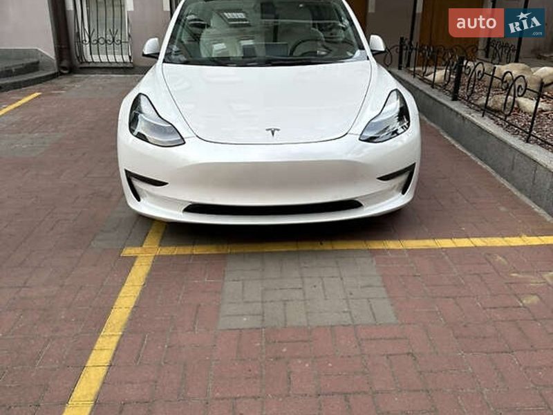 2021 Tesla Model 3, VIN 5YJ3E1EB1NF115715:plate — фото 1 (autoria)