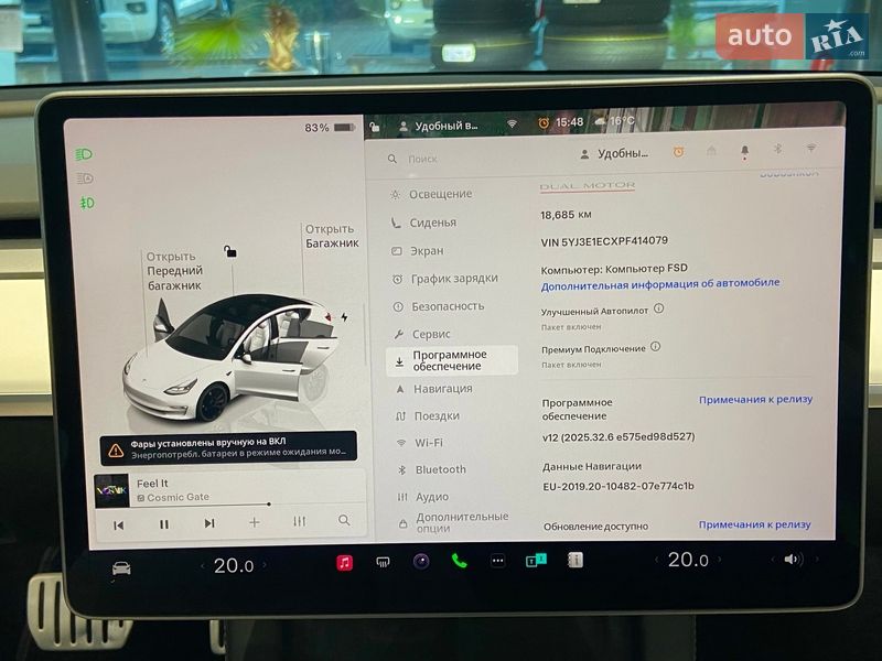 Седан Tesla Model 3 2022 в Вінниці фото 25 Седан Tesla Model 3 2022 в Вінниці