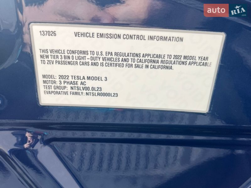 Седан Tesla Model 3 2021 в Львове