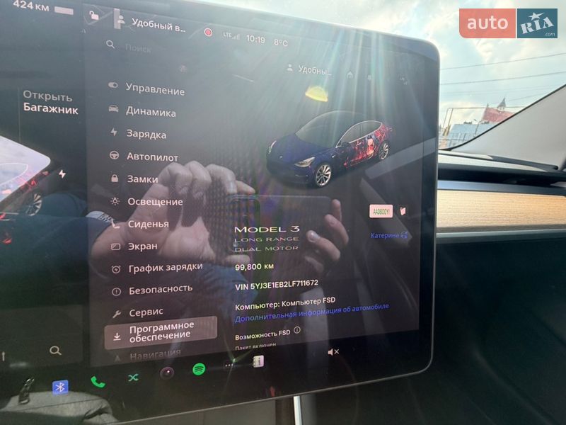 Седан Tesla Model 3 2020 в Білій Церкві