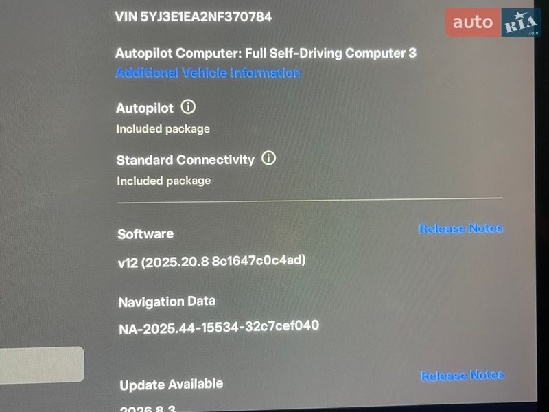 Седан Tesla Model 3 2022 в Києві