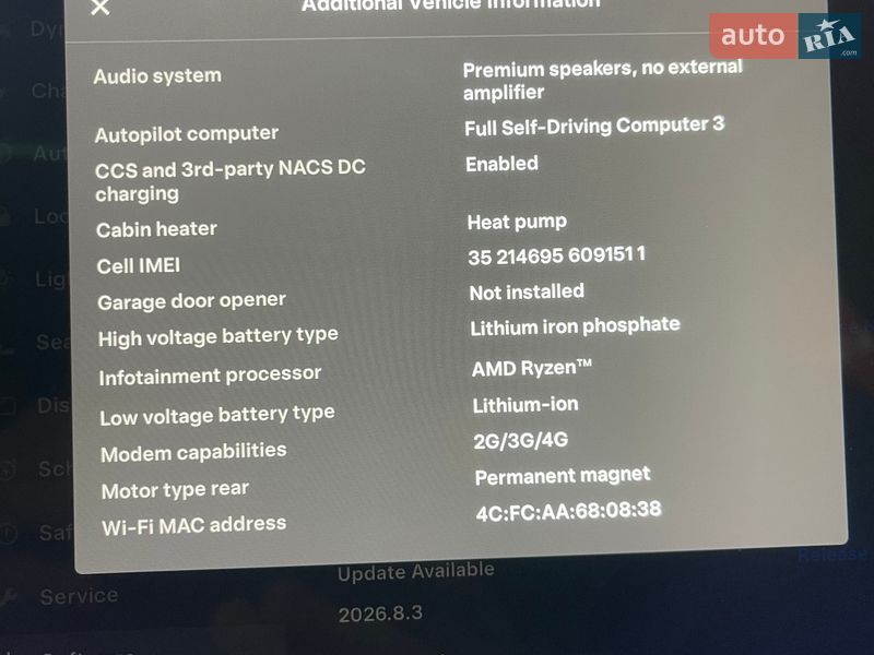 Седан Tesla Model 3 2022 в Києві